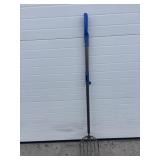 Blue/black handle fork