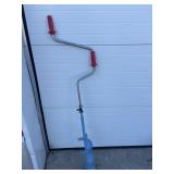 Light blue ice auger