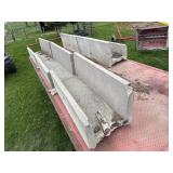 5 Concrete J bunks
