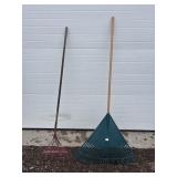 2 leaf rakes