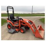 Kubota BX2380 loader lawn tractor