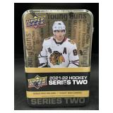 2021-22 Upperdeck hockey card packs & tin