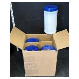 4 containers of hand wipes