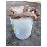 White barrel with sling