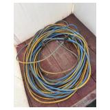 Blue/yellow extension cord