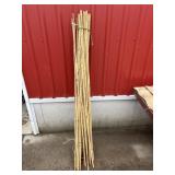 35 bamboo stakes