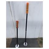 2 - black/orange handle magnets