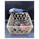 Angle grinder, grinding discs, misc