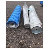 3 rolls of barrier, misc