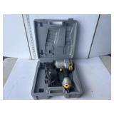 Coil roofing air nailer in grey case