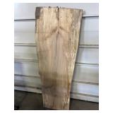 Slab of wood: spalted maple
