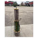 John Deere garden decor