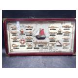 Boat rope ties frame