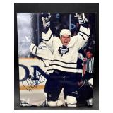 Autographed Toronto Maple Leafs plaque