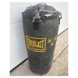 Black everlasting punching bag