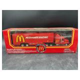 McDonaldï¿½s racing team transporter