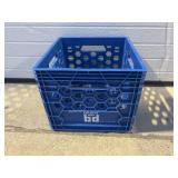 Blue crate