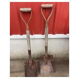 2 shovels