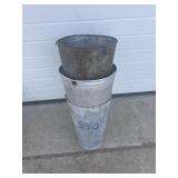 4 sap pails