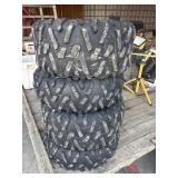 Four tires: 27 x 11.00R12