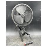 Car clip fan