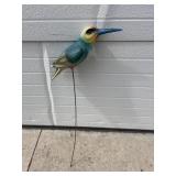 Bird garden stake