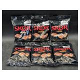6 bags of Skor minis