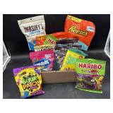 Box of misc candy