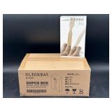 300 wood Fork & Knife sets