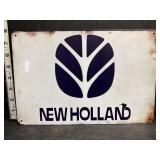 Metal sign- New Holland