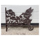Brown metal decorative plant hanger