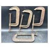 4 C-Clamps