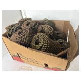 Box of coil nails