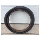 Tire with rim