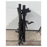 Sportwing hitch mounted bike rack