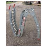 Folding ramps