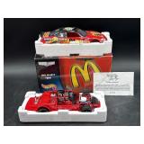Bill Elliot autographed McDonalds Hot Wheels