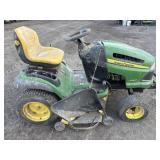 John Deere riding lawnmower