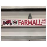 Metal sign- IH Farmall Dirt Road