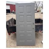 Grey / white door