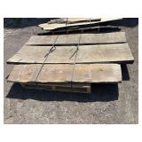 3 slabs of wood: cherry