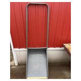 Metal snow scoop