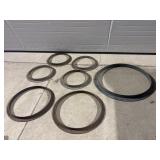 7 metal rings