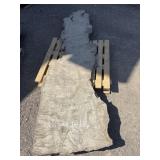 Slab of wood: maple, air dried, 2in