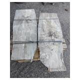 2 slabs of wood: Maple, air dried