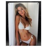 Metal sign