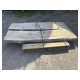 2 slabs of wood: Spalted maple