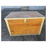 Wood insulated box