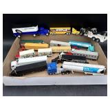 Lot of transport trucks, misc