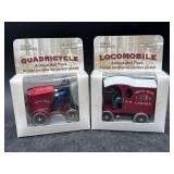 2 Royal mail antique mail truck diecast toys